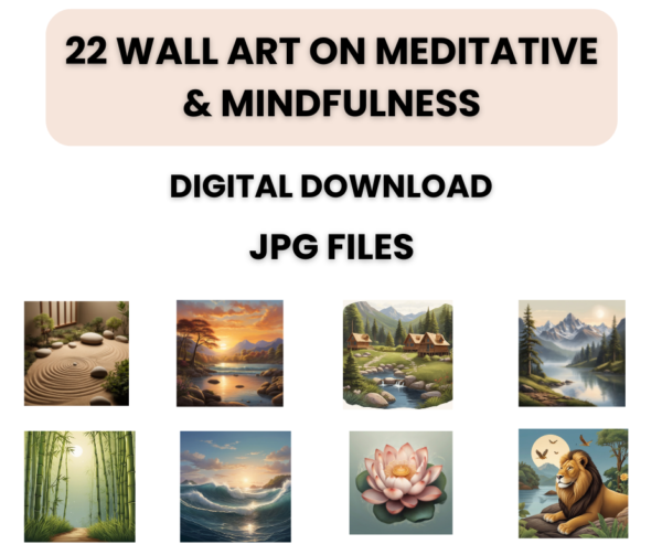 meditative wallart