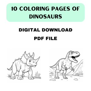 dinosaurs coloring pages