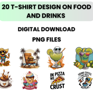 food t-shirt design