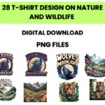 nature t-shirt design