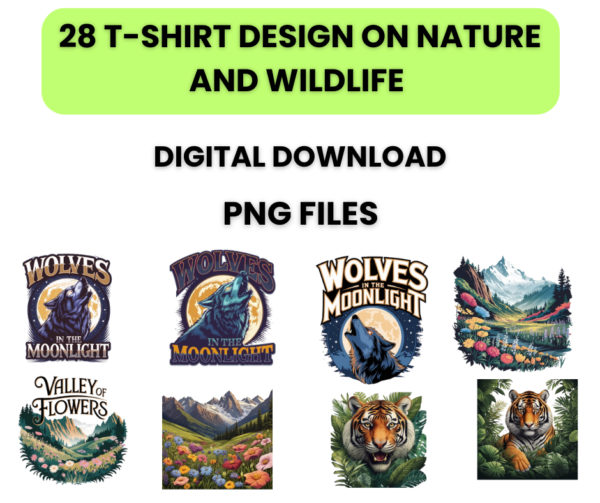 nature t-shirt design