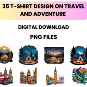 adventure and travel t-shirt design