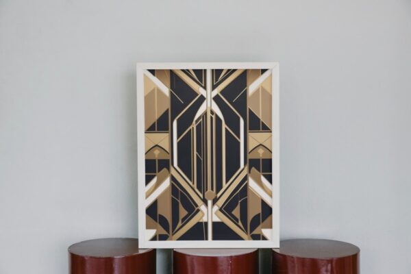 art deco wallart